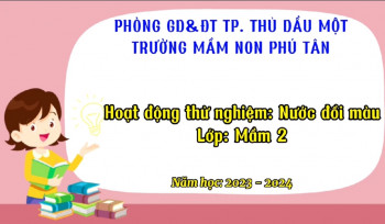 Hoạt động thử nghiệm